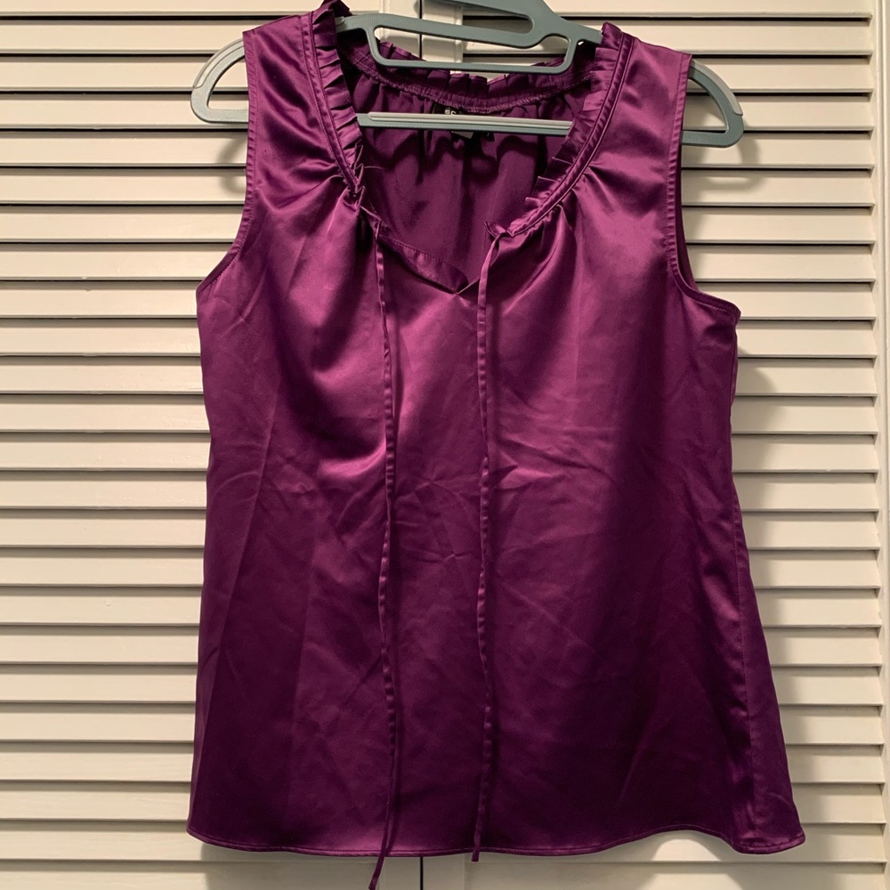 🎄2 for $15🎄 SPENSE silky purple top size US S